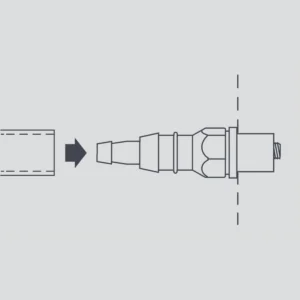 Schlauchstutzen  |  3 Stück  |  6 mm (1/4″) – 10 mm (3/8″)