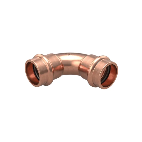 Pf Kupferbogen 90°  |  zöllig  |  i/i 1/2"